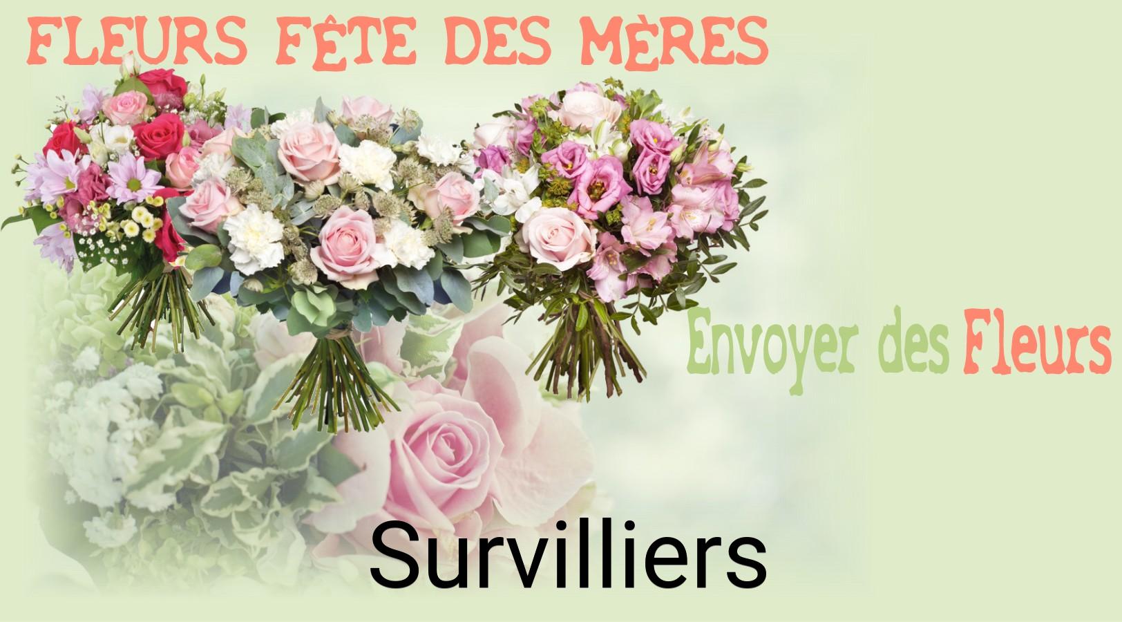 Bouquet de Fête des Mères livré à Survilliers